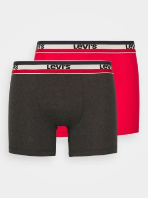 Bokserki z długimi nogawkami Levi's czerwony