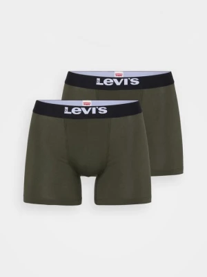 Bokserki z długimi nogawkami Levi's khaki