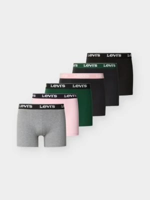 Bokserki z długimi nogawkami Levi's różowy