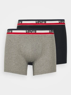 Bokserki z długimi nogawkami Levi's szary