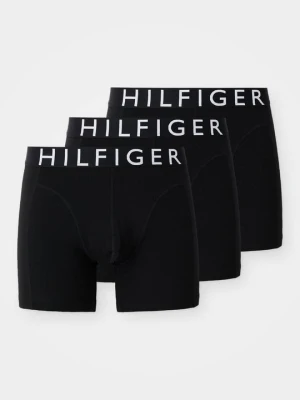 Bokserki z długimi nogawkami Tommy Hilfiger czarny