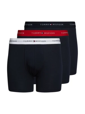 Bokserki z długimi nogawkami Tommy Hilfiger granatowy
