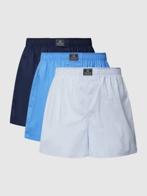 Bokserki z elastycznym pasem w jednolitym kolorze Polo Ralph Lauren Underwear