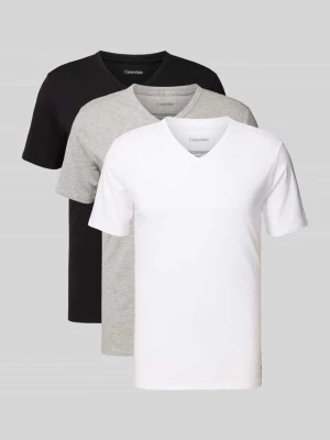 T-shirt z elastycznym paskiem z logo w zestawie 3 szt. Calvin Klein Underwear