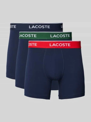 Bokserki z elastycznym paskiem z logo w zestawie 3 szt. Lacoste