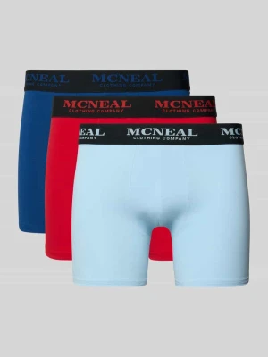 Bokserki z elastycznym paskiem z logo w zestawie 3 szt. MCNEAL