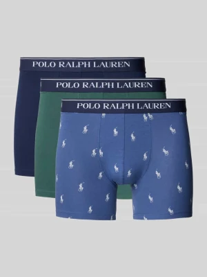 Bokserki z elastycznym paskiem z logo w zestawie 3 szt. Polo Ralph Lauren Underwear