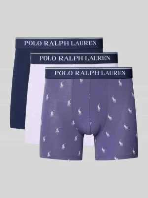 Bokserki z elastycznym paskiem z logo w zestawie 3 szt. Polo Ralph Lauren Underwear