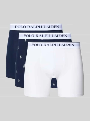 Bokserki z elastycznym paskiem z logo w zestawie 3 szt. Polo Ralph Lauren Underwear