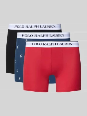 Bokserki z elastycznym paskiem z logo w zestawie 3 szt. Polo Ralph Lauren Underwear