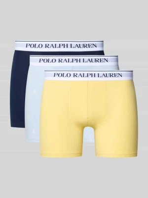Bokserki z elastycznym paskiem z logo w zestawie 3 szt. Polo Ralph Lauren Underwear