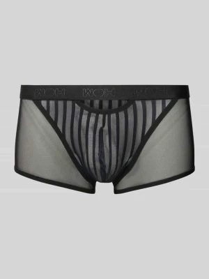 Bokserki z elastycznym paskiem z logo WOH