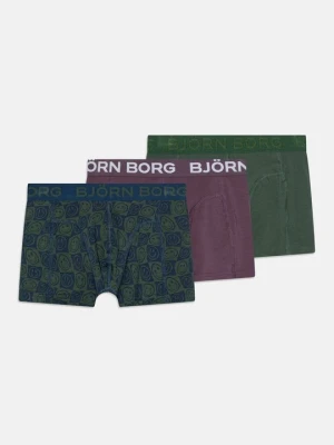Bokserki z krótkimi nogawkami Björn Borg ciemnozielony