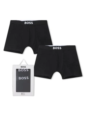 Bokserki z krótkimi nogawkami Boss czarny