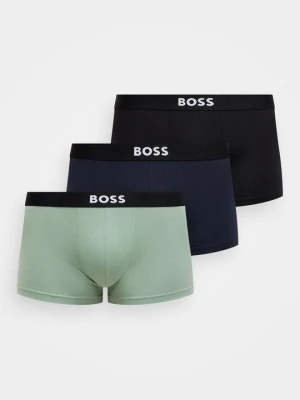 Bokserki z krótkimi nogawkami Boss jasnozielony