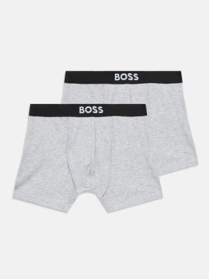 Bokserki z krótkimi nogawkami Boss szary