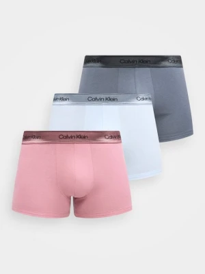 Bokserki z krótkimi nogawkami Calvin Klein ciemnoszary