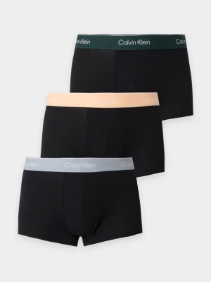 Bokserki z krótkimi nogawkami Calvin Klein czarny melanż