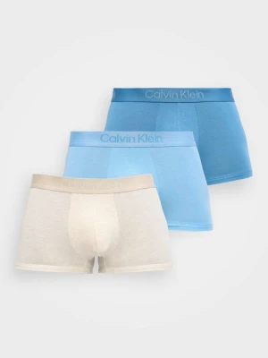 Bokserki z krótkimi nogawkami Calvin Klein jasnoniebieski
