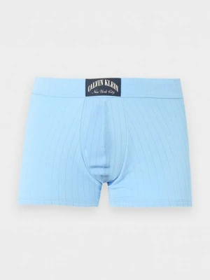 Bokserki z krótkimi nogawkami Calvin Klein jasnoniebieski