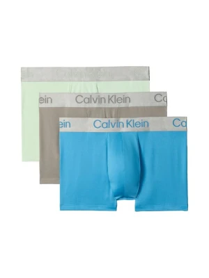 Bokserki z krótkimi nogawkami Calvin Klein niebieski
