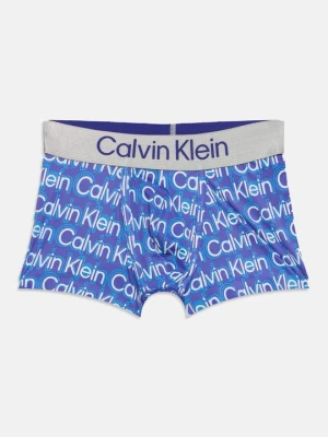 Bokserki z krótkimi nogawkami Calvin Klein niebieski