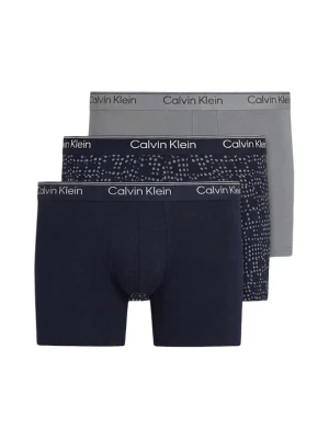 Bokserki z krótkimi nogawkami Calvin Klein szary