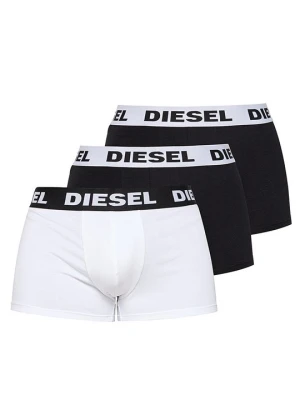 Bokserki z krótkimi nogawkami Diesel ciemnoczerwony