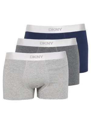 Bokserki z krótkimi nogawkami DKNY granatowy