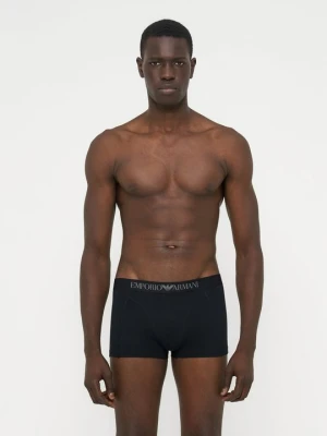 Bokserki z krótkimi nogawkami Emporio Armani czarny
