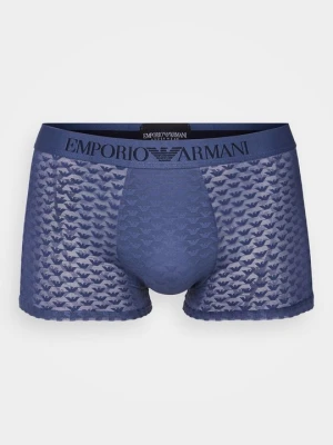 Bokserki z krótkimi nogawkami Emporio Armani niebieski