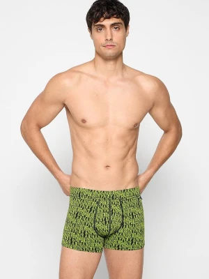 Bokserki z krótkimi nogawkami Emporio Armani zielony