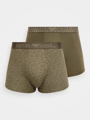 Bokserki z krótkimi nogawkami Emporio Armani zielony
