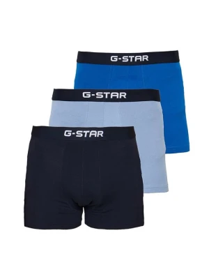 Bokserki z krótkimi nogawkami G-Star niebieski