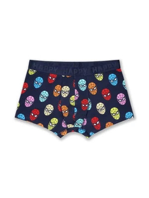 Bokserki z krótkimi nogawkami Happy Socks czerwony