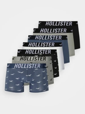 Bokserki z krótkimi nogawkami Hollister Co. granatowy
