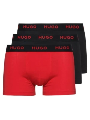 Bokserki z krótkimi nogawkami Hugo czarny