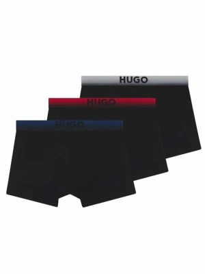 Bokserki z krótkimi nogawkami Hugo czarny
