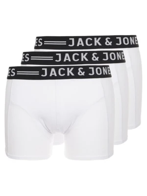 Bokserki z krótkimi nogawkami Jack&Jones biały