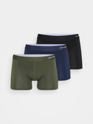 Bokserki z krótkimi nogawkami Jack&Jones ciemnozielony