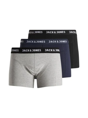 Bokserki z krótkimi nogawkami Jack&Jones czarny