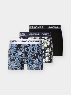Bokserki z krótkimi nogawkami Jack&Jones czarny