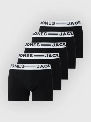 Bokserki z krótkimi nogawkami Jack&Jones czarny