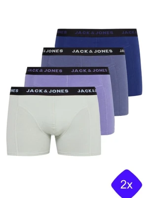 Bokserki z krótkimi nogawkami Jack&Jones fioletowy