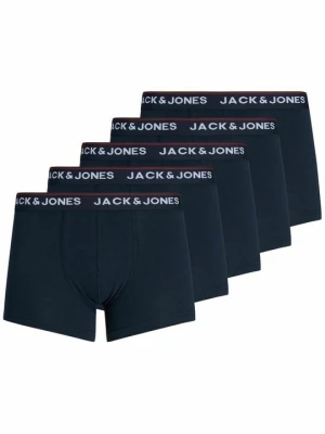 Bokserki z krótkimi nogawkami Jack&Jones granatowy