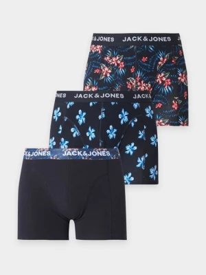 Bokserki z krótkimi nogawkami Jack&Jones niebieski