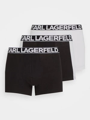 Bokserki z krótkimi nogawkami KARL LAGERFELD czarny