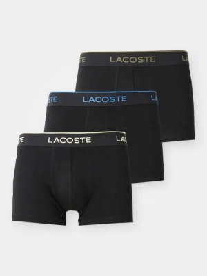 Bokserki z krótkimi nogawkami Lacoste czarny