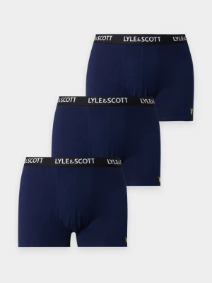 Bokserki z krótkimi nogawkami Lyle & Scott granatowy