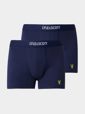 Bokserki z krótkimi nogawkami Lyle & Scott granatowy